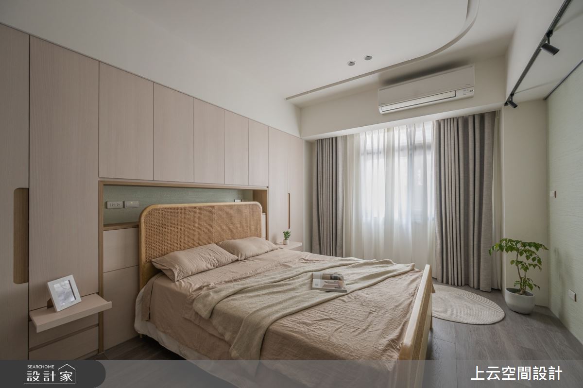37坪老屋(41~50年)＿現代簡約風臥室案例圖片＿上云空間設計＿上云_隱.寓之26