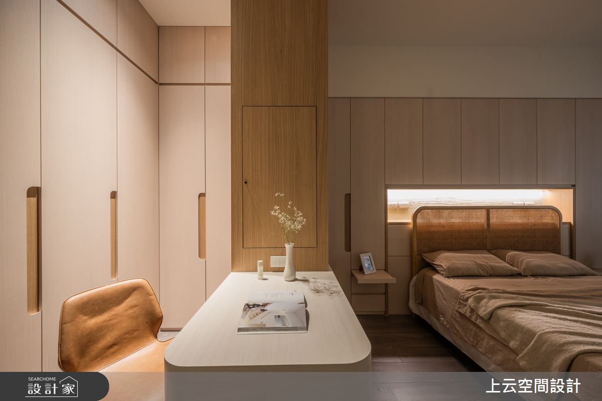 37坪老屋(41~50年)＿現代簡約風臥室案例圖片＿上云空間設計＿上云_隱.寓之28