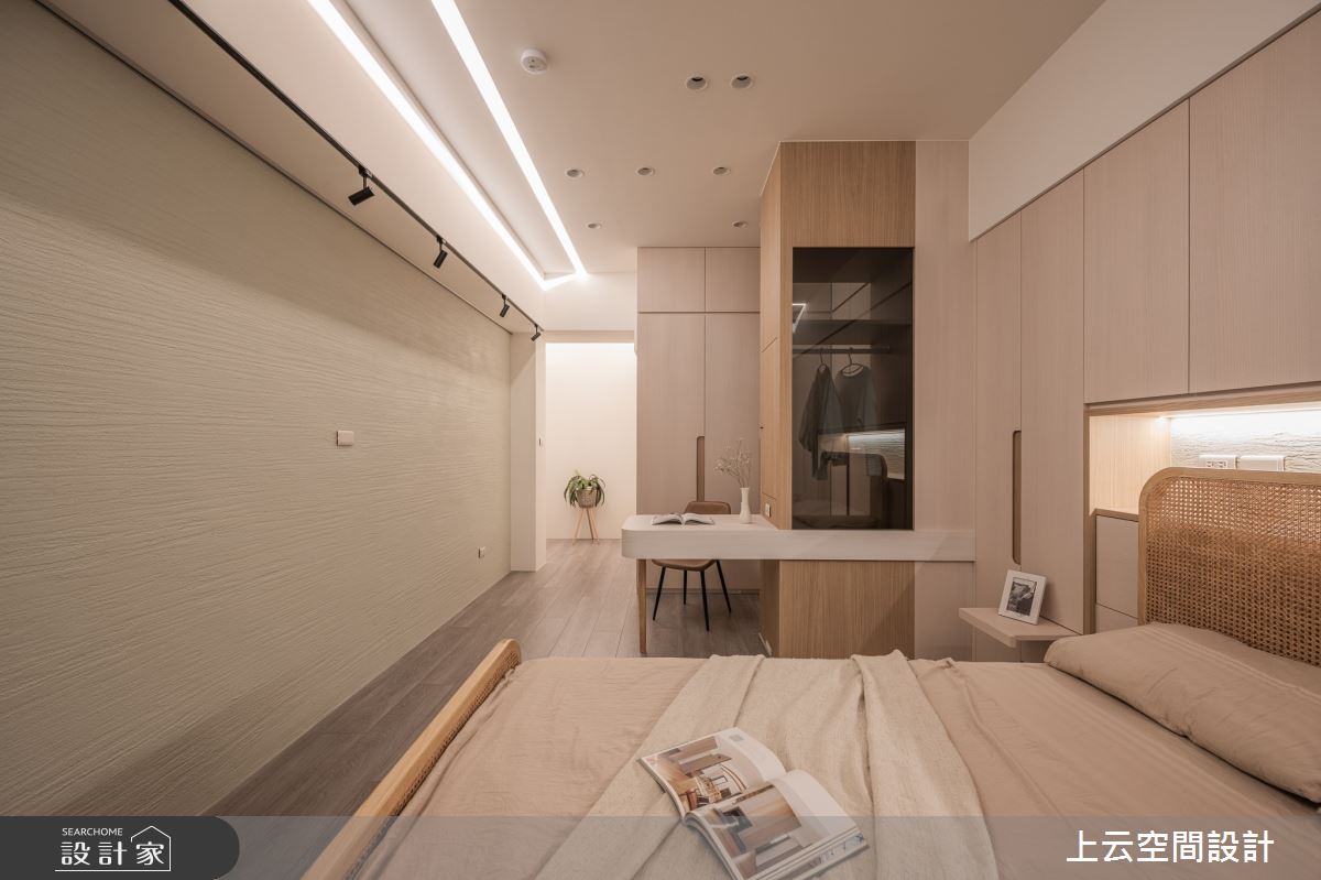 37坪老屋(41~50年)＿現代簡約風臥室案例圖片＿上云空間設計＿上云_隱.寓之29