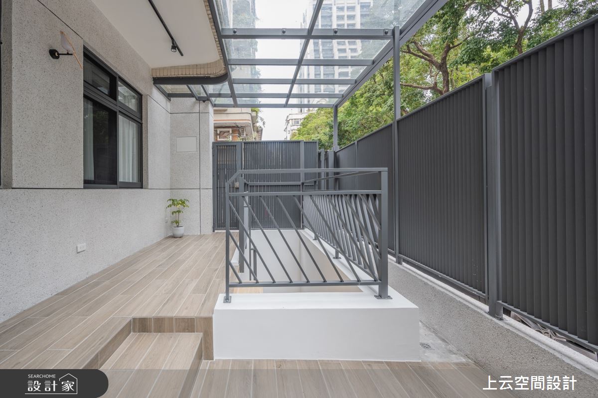 37坪老屋(41~50年)＿現代簡約風玄關樓梯案例圖片＿上云空間設計＿上云_隱.寓之43
