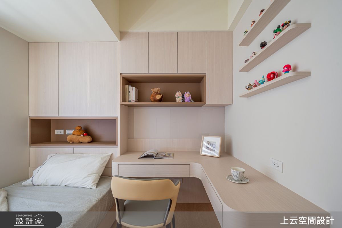 37坪新成屋(5年以下)＿ 輕奢風臥室案例圖片＿上云空間設計＿上云_靜光日居之52
