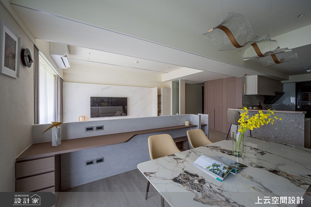 37坪新成屋(5年以下)＿ 輕奢風餐廳案例圖片＿上云空間設計＿上云_靜光日居之30