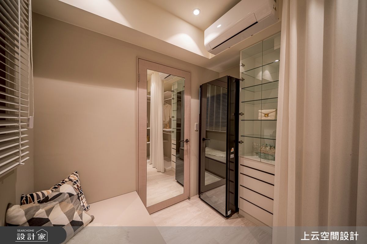 37坪新成屋(5年以下)＿ 輕奢風更衣間案例圖片＿上云空間設計＿上云_靜光日居之51