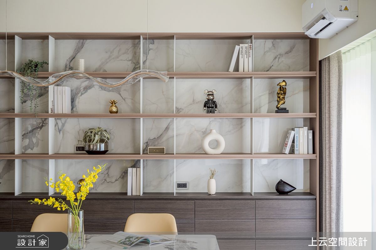 37坪新成屋(5年以下)＿ 輕奢風餐廳案例圖片＿上云空間設計＿上云_靜光日居之35