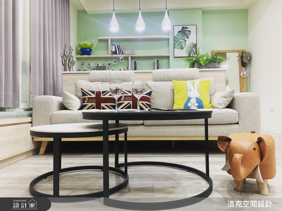 15坪新成屋(5年以下)＿混搭風客廳案例圖片＿洛克空間設計開發有限公司＿洛克_佳里吉祥如意之4