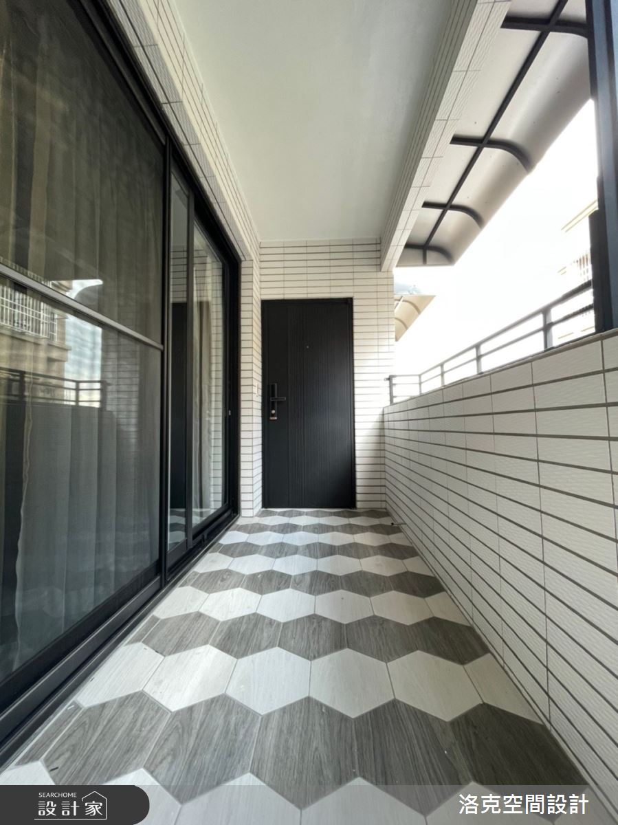 25坪老屋(41~50年)＿混搭風陽台案例圖片＿洛克空間設計開發有限公司＿洛克_老屋翻修_裕農之2