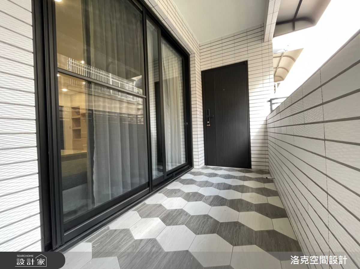 25坪老屋(41~50年)＿混搭風陽台案例圖片＿洛克空間設計開發有限公司＿洛克_老屋翻修_裕農之1