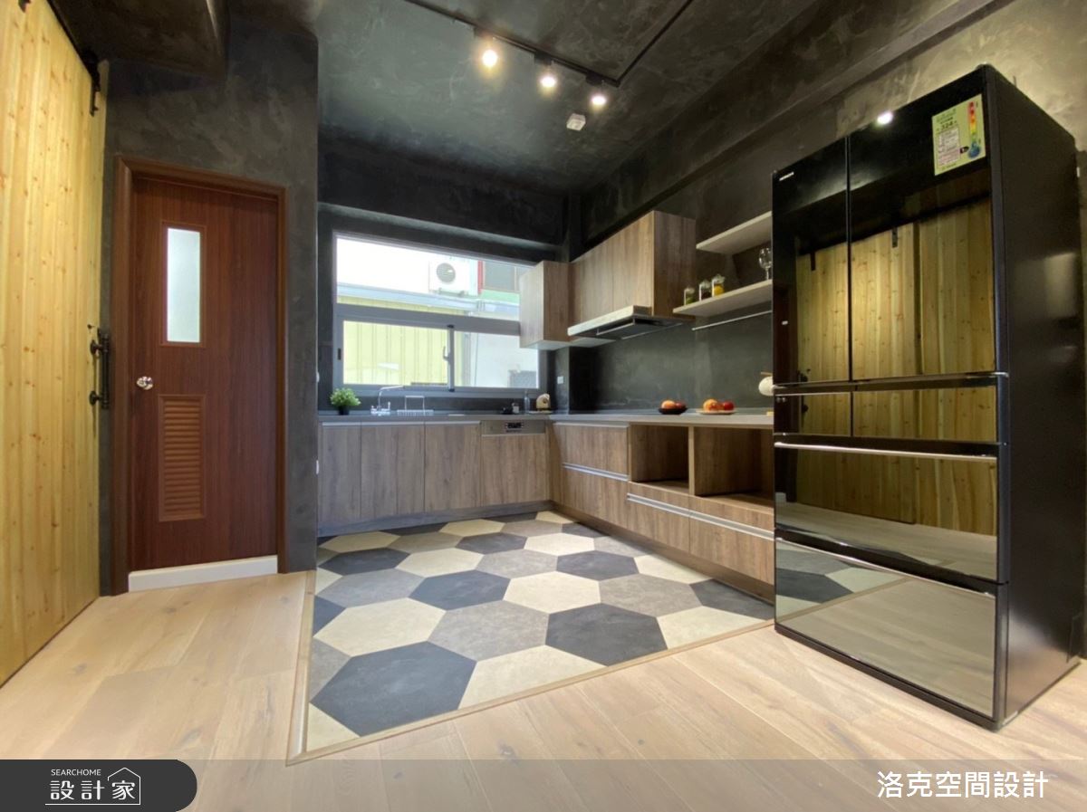 20坪新成屋(5年以下)＿混搭風廚房案例圖片＿洛克空間設計開發有限公司＿洛克_安南百阜之9