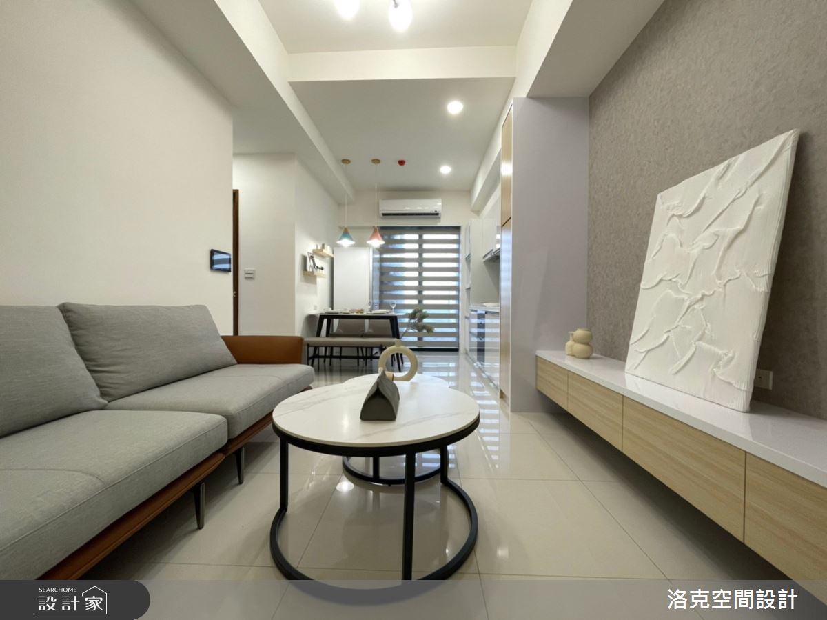 15坪新成屋(5年以下)＿混搭風客廳案例圖片＿洛克空間設計開發有限公司＿洛克_安定陶喜之4