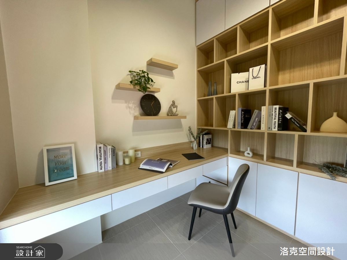 15坪新成屋(5年以下)＿混搭風書房案例圖片＿洛克空間設計開發有限公司＿洛克_安定陶喜之17