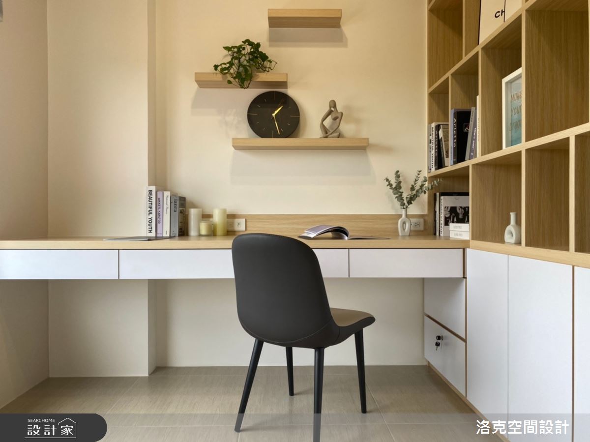 15坪新成屋(5年以下)＿混搭風書房案例圖片＿洛克空間設計開發有限公司＿洛克_安定陶喜之20