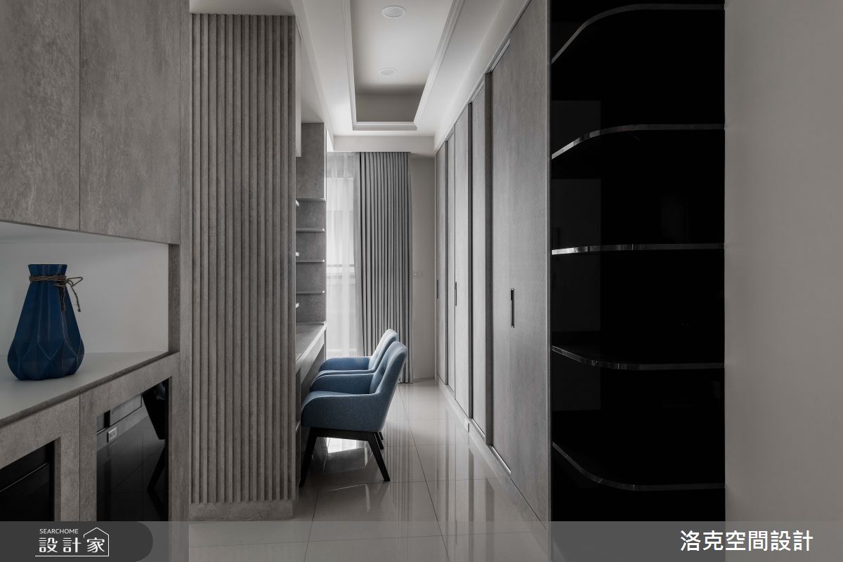 45坪新成屋(5年以下)＿現代風臥室案例圖片＿洛克空間設計開發有限公司＿洛克_綠澗築之19