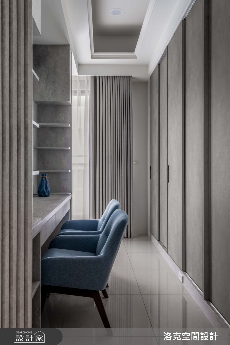 45坪新成屋(5年以下)＿現代風臥室案例圖片＿洛克空間設計開發有限公司＿洛克_綠澗築之21