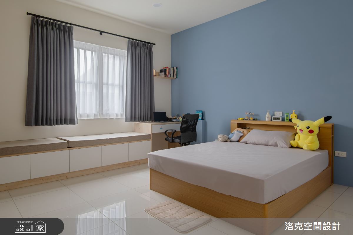 60坪老屋(41~50年)＿北歐風臥室臥榻案例圖片＿洛克空間設計開發有限公司＿洛克_老屋翻新_仁和之25