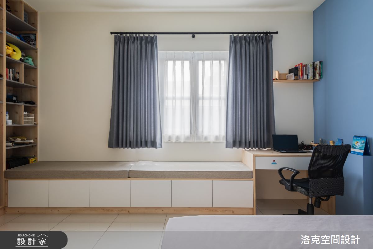 60坪老屋(41~50年)＿北歐風臥室臥榻案例圖片＿洛克空間設計開發有限公司＿洛克_老屋翻新_仁和之27