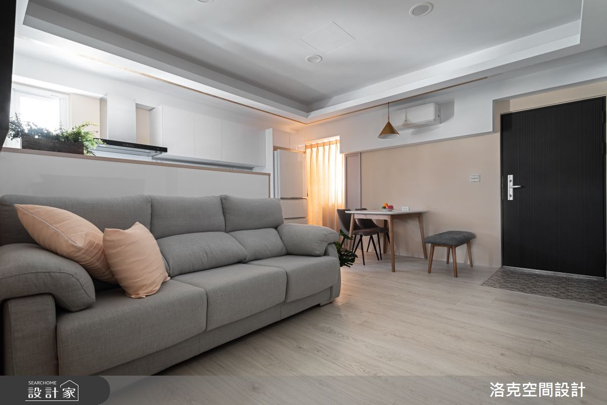 20坪老屋(16~30年)＿北歐風客廳案例圖片＿洛克空間設計開發有限公司＿洛克_老屋翻新_青年之9