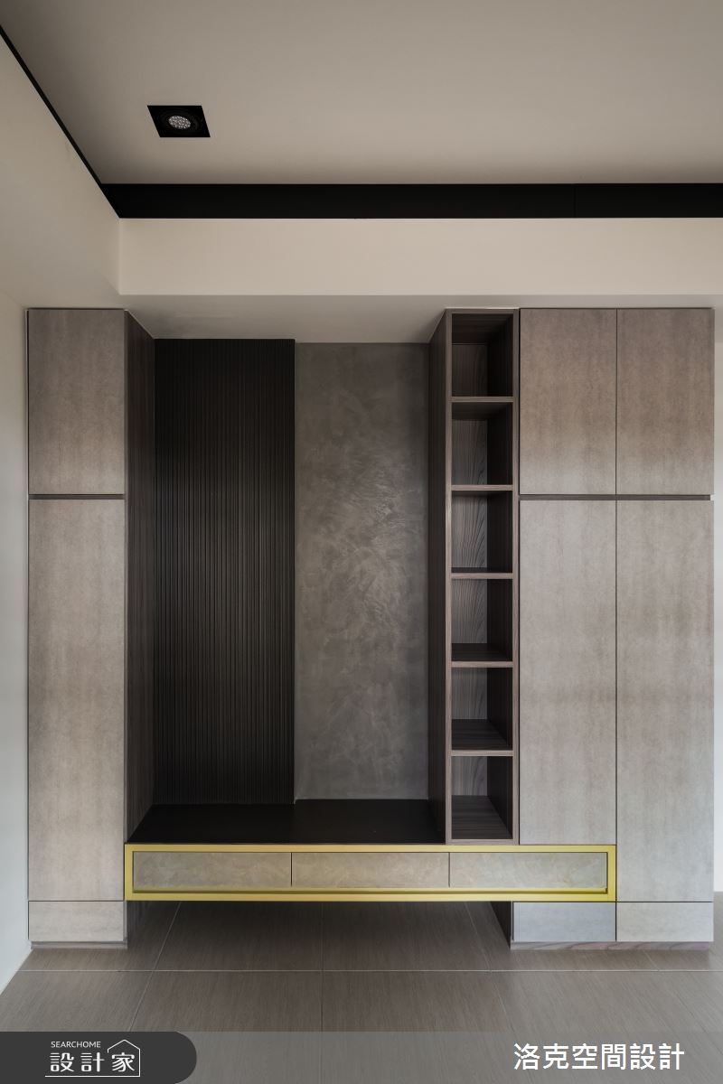 60坪新成屋(5年以下)＿現代風玄關案例圖片＿洛克空間設計開發有限公司＿洛克_伯爵之7