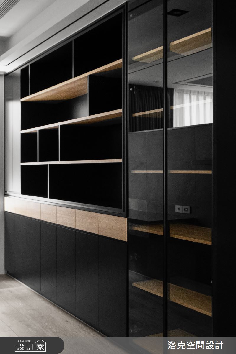 60坪新成屋(5年以下)＿現代風書房案例圖片＿洛克空間設計開發有限公司＿洛克_伯爵之11