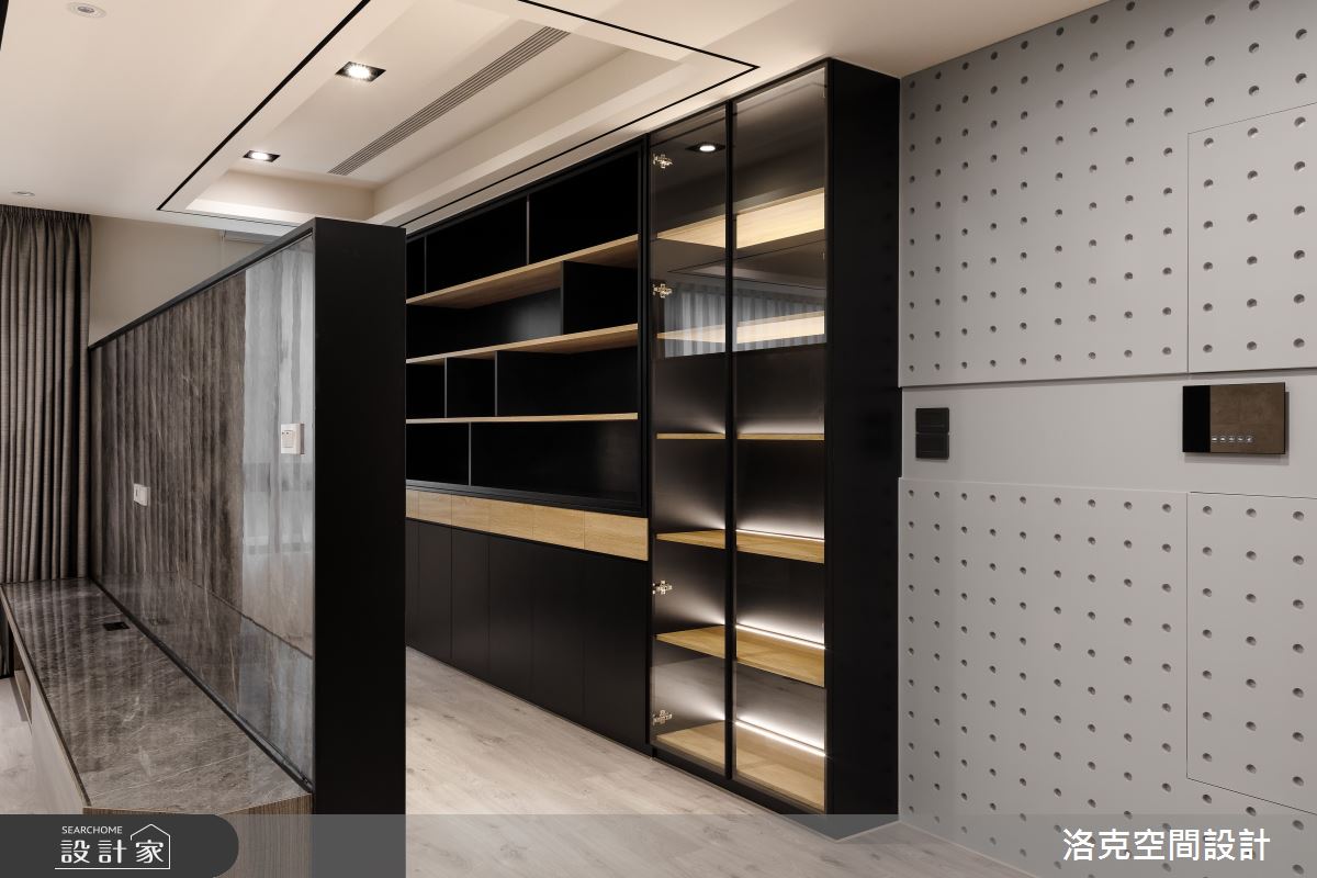60坪新成屋(5年以下)＿現代風書房案例圖片＿洛克空間設計開發有限公司＿洛克_伯爵之16