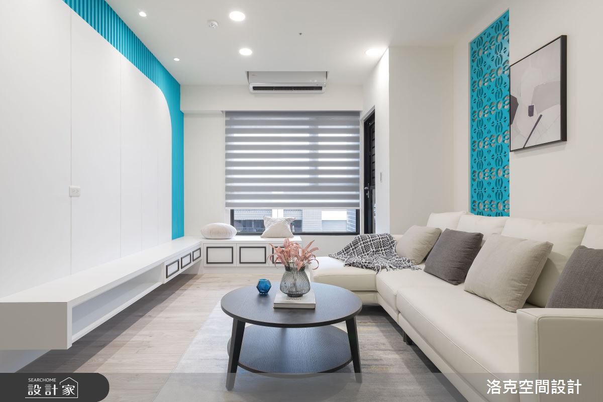 24坪新成屋(5年以下)＿美式風客廳案例圖片＿洛克空間設計開發有限公司＿洛克_上東城之8