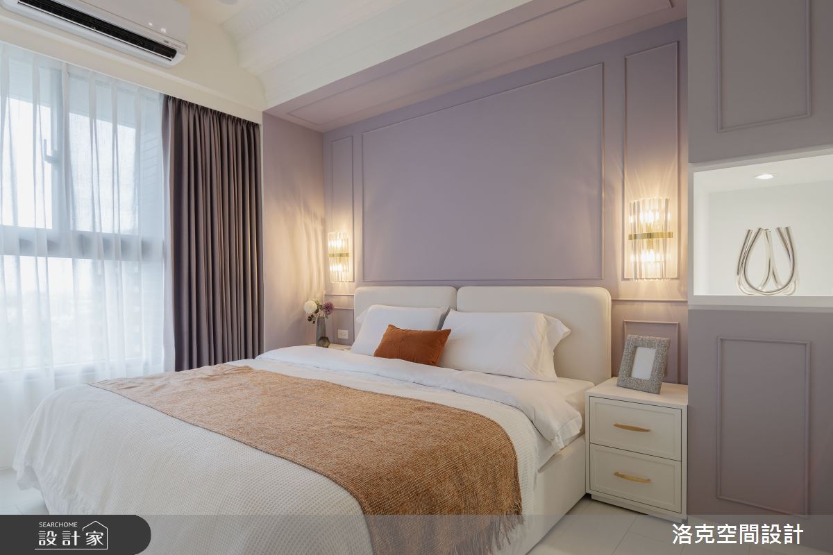 24坪新成屋(5年以下)＿美式風臥室案例圖片＿洛克空間設計開發有限公司＿洛克_上東城之21