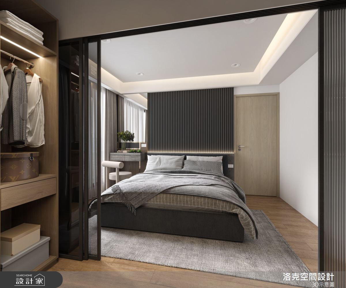新成屋(5年以下)＿現代風臥室案例圖片＿洛克空間設計開發有限公司＿洛克_北揚之4