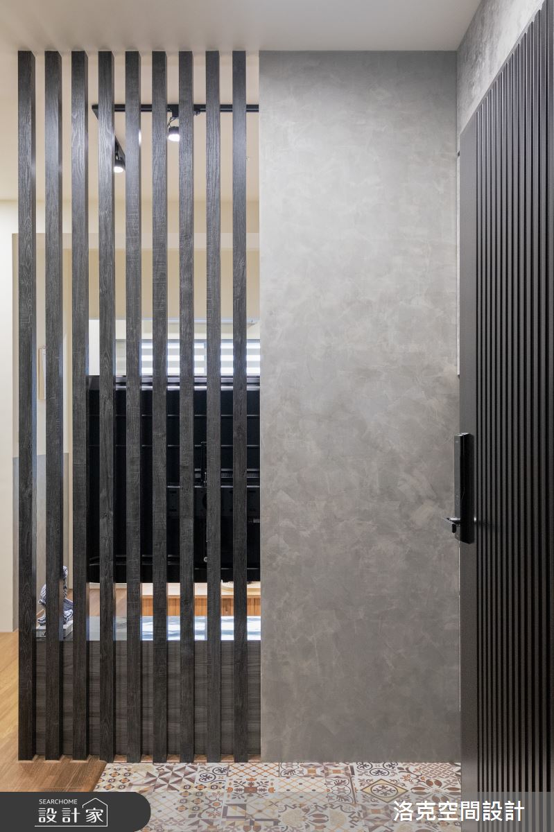 16坪預售屋＿工業風玄關案例圖片＿洛克空間設計開發有限公司＿洛克_水雲川之5