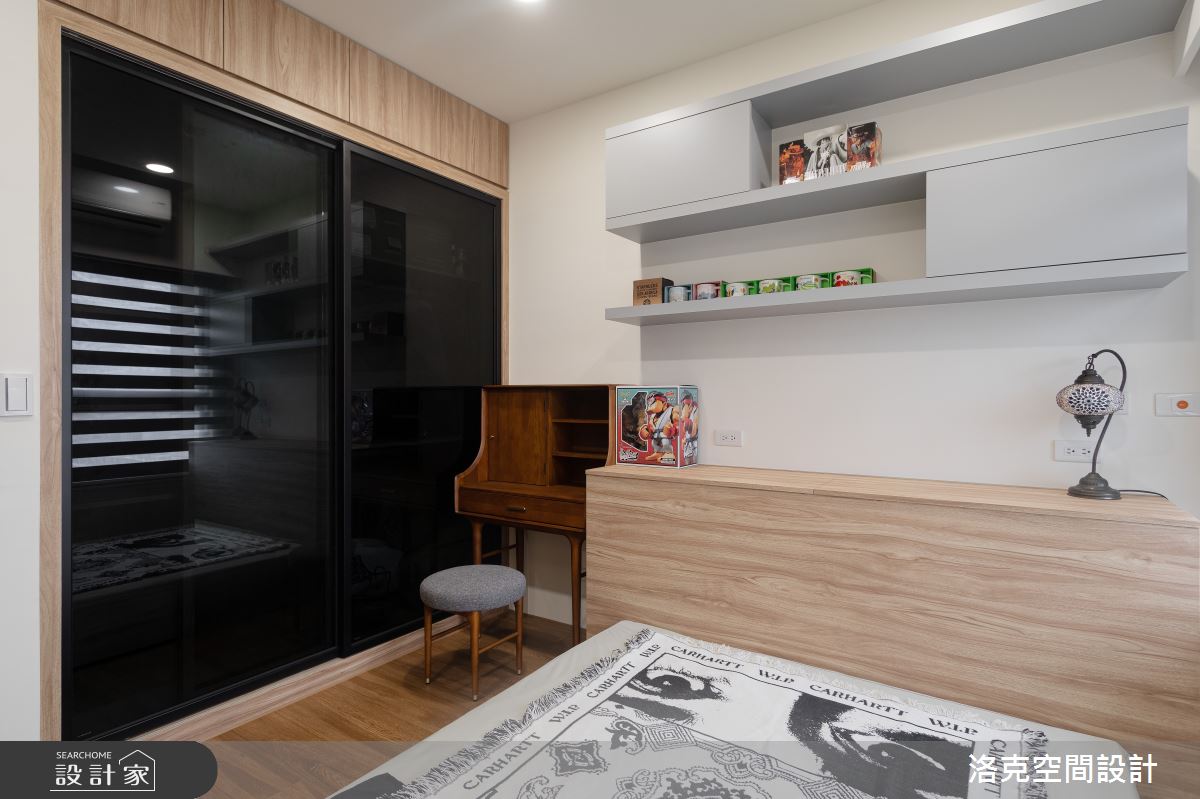 16坪預售屋＿工業風臥室案例圖片＿洛克空間設計開發有限公司＿洛克_水雲川之21