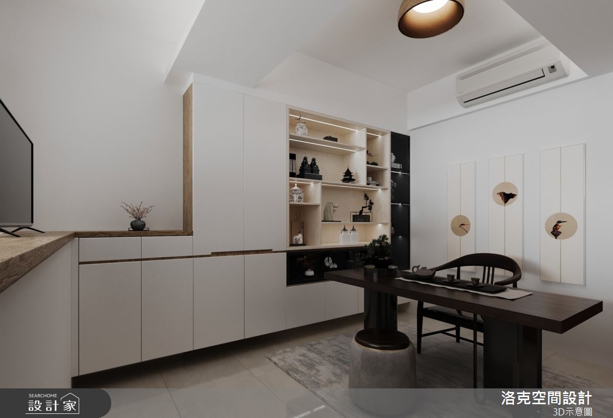 43坪老屋(16~30年)＿混搭風書房案例圖片＿洛克空間設計開發有限公司＿洛克_文化之5
