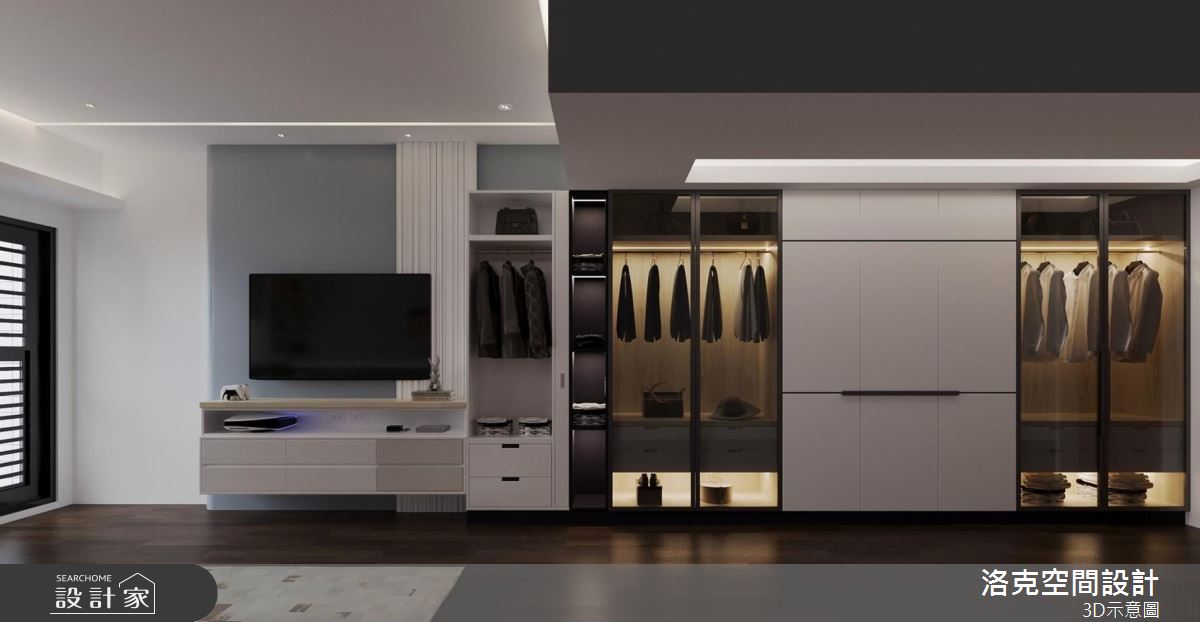 43坪老屋(16~30年)＿混搭風臥室案例圖片＿洛克空間設計開發有限公司＿洛克_文化之6