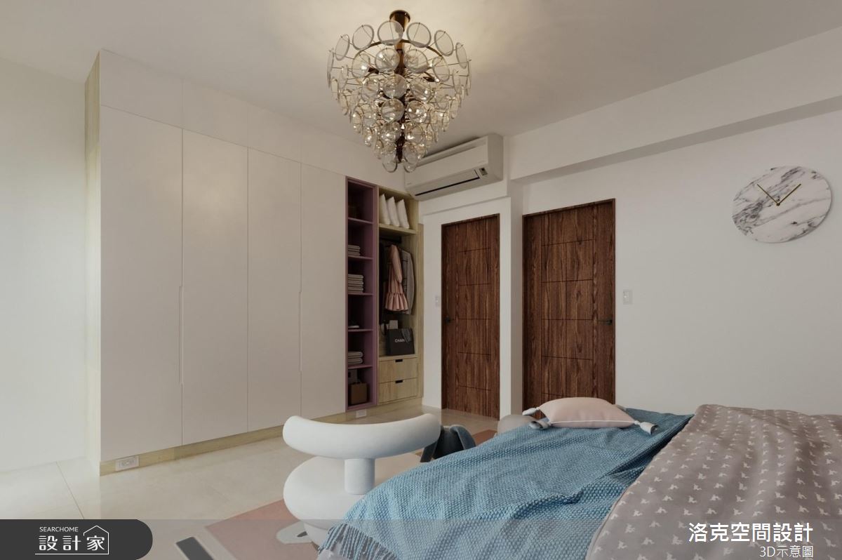 43坪老屋(16~30年)＿混搭風臥室案例圖片＿洛克空間設計開發有限公司＿洛克_文化之8