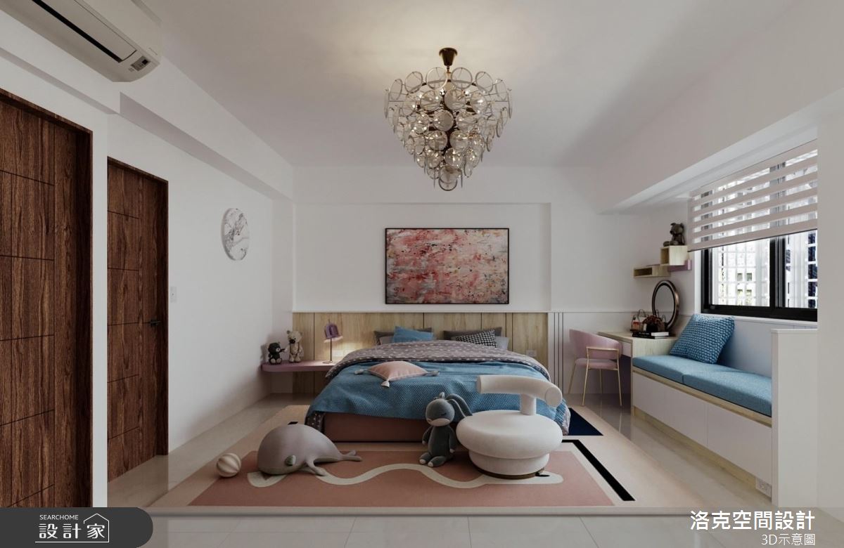 43坪老屋(16~30年)＿混搭風臥室案例圖片＿洛克空間設計開發有限公司＿洛克_文化之9