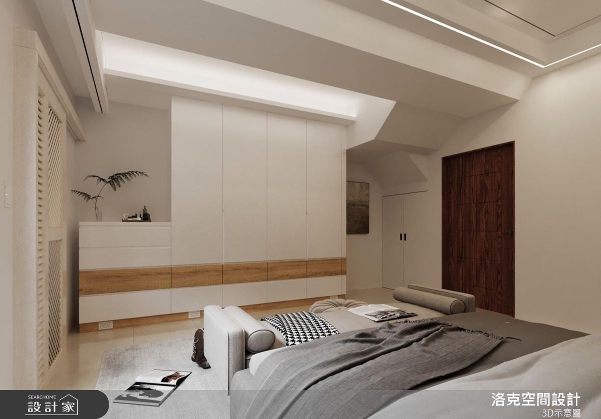43坪老屋(16~30年)＿混搭風臥室案例圖片＿洛克空間設計開發有限公司＿洛克_文化之10