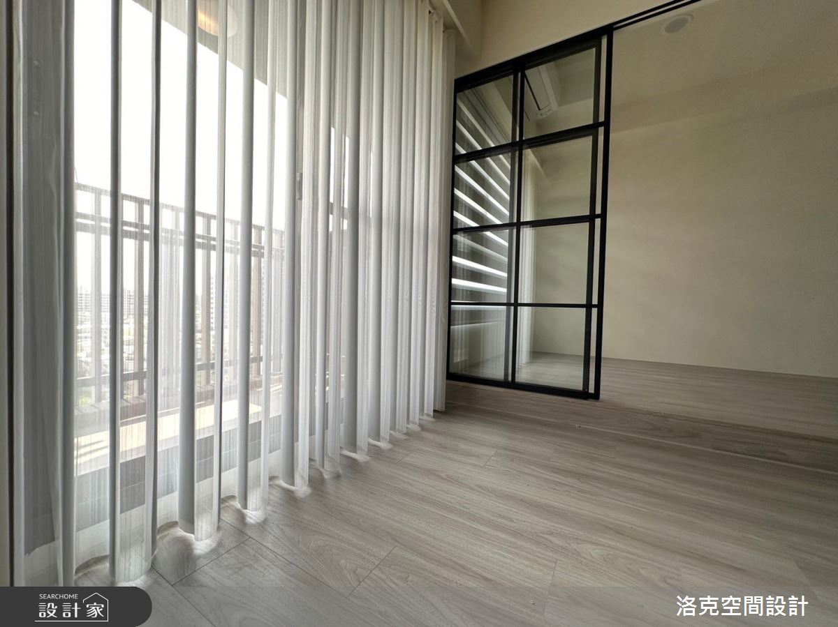 18坪新成屋(5年以下)＿日式風客廳書房案例圖片＿洛克空間設計開發有限公司＿洛克_北府苑之7