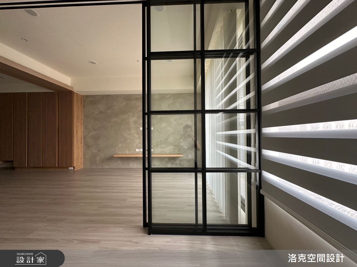 18坪新成屋(5年以下)＿日式風客廳書房案例圖片＿洛克空間設計開發有限公司＿洛克_北府苑之8