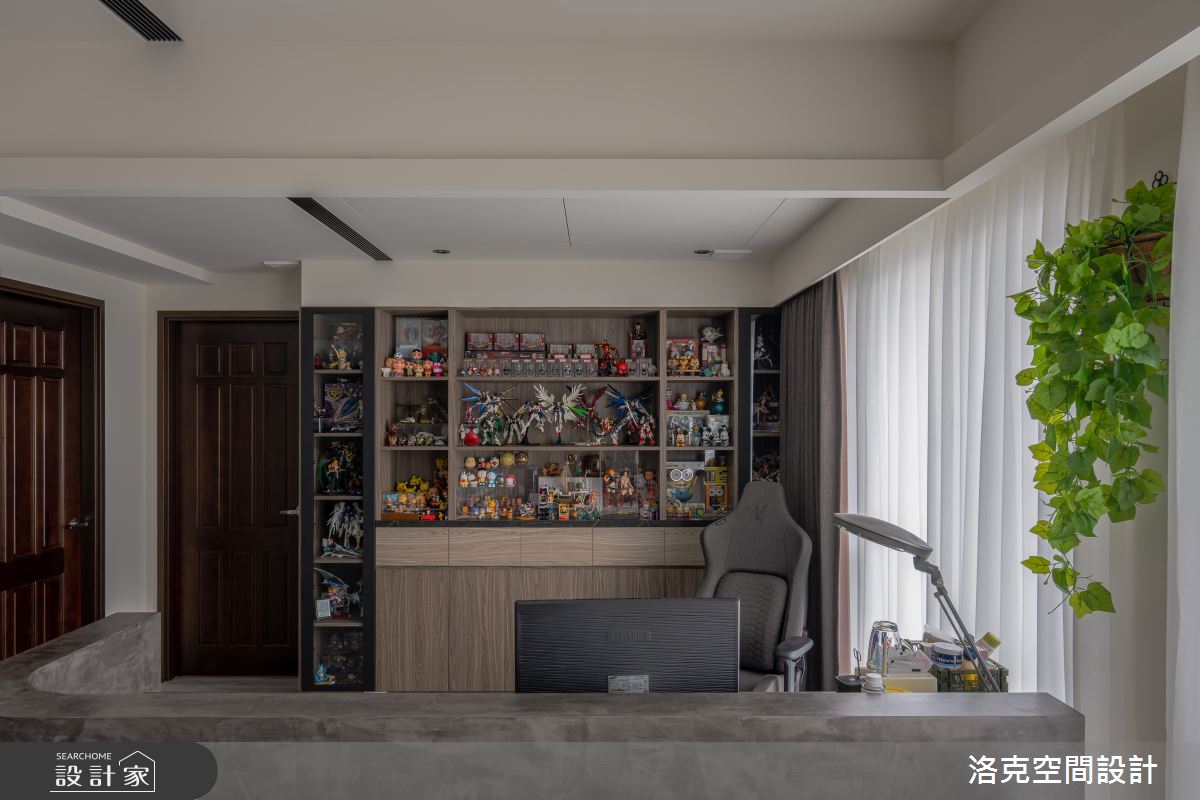 24坪預售屋＿現代風書房案例圖片＿洛克空間設計開發有限公司＿洛克_北揚_台南之22