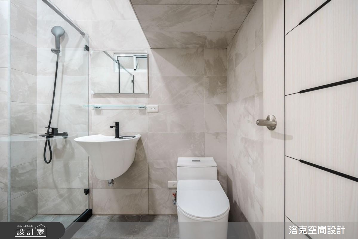 50坪老屋(50年以上)＿現代風浴室案例圖片＿洛克空間設計開發有限公司＿洛克_丰景之13