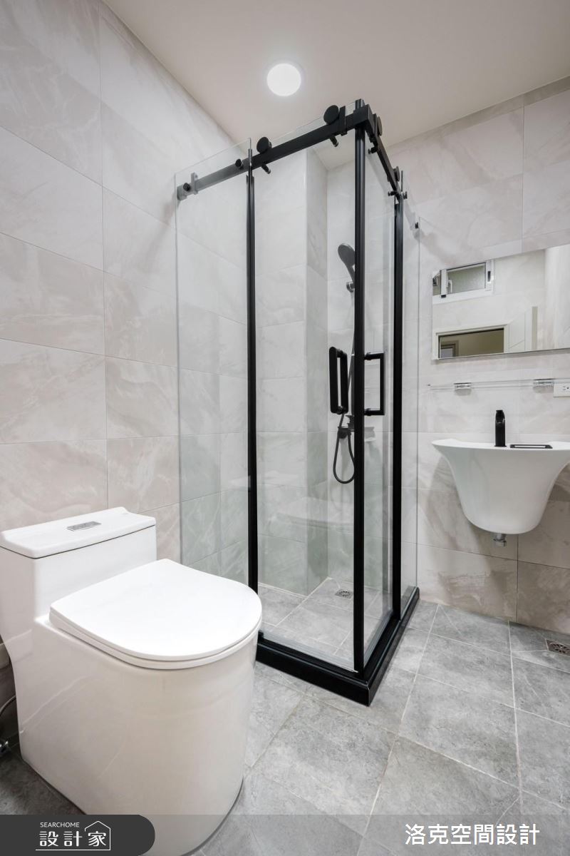 50坪老屋(50年以上)＿現代風浴室案例圖片＿洛克空間設計開發有限公司＿洛克_丰景之14