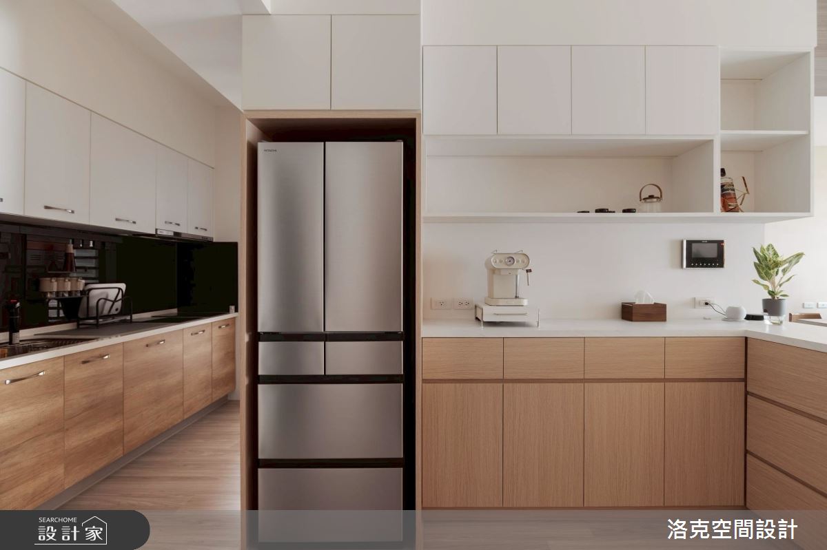 16坪新成屋(5年以下)＿簡約風廚房中島案例圖片＿洛克空間設計開發有限公司＿洛克_森境之3