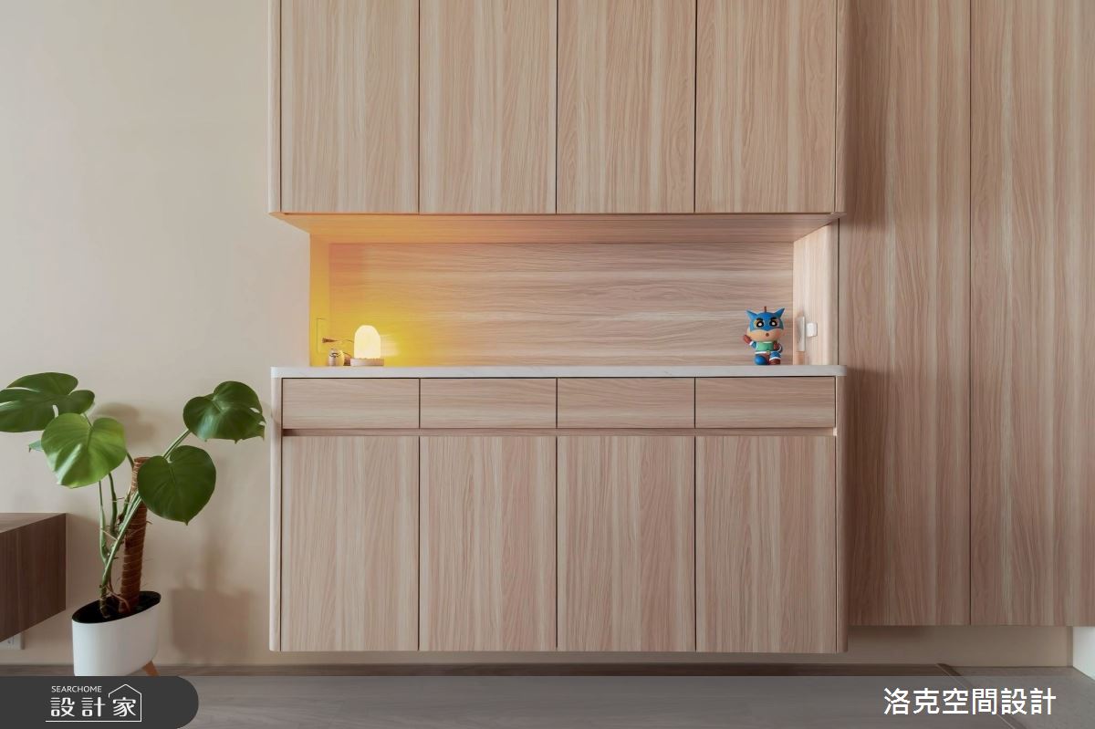 16坪新成屋(5年以下)＿簡約風玄關客廳案例圖片＿洛克空間設計開發有限公司＿洛克_森境之2343