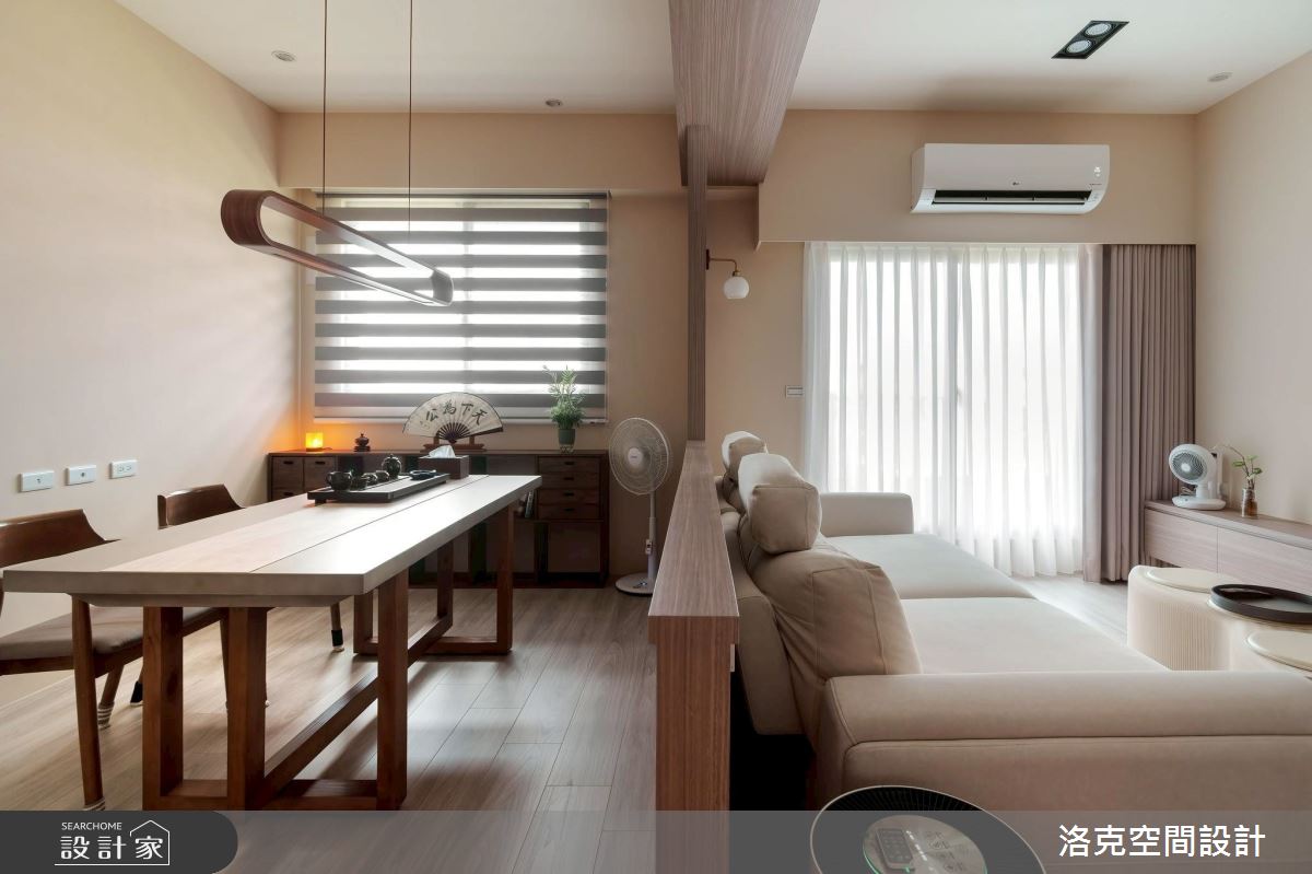 16坪新成屋(5年以下)＿簡約風客廳餐廳案例圖片＿洛克空間設計開發有限公司＿洛克_森境之19