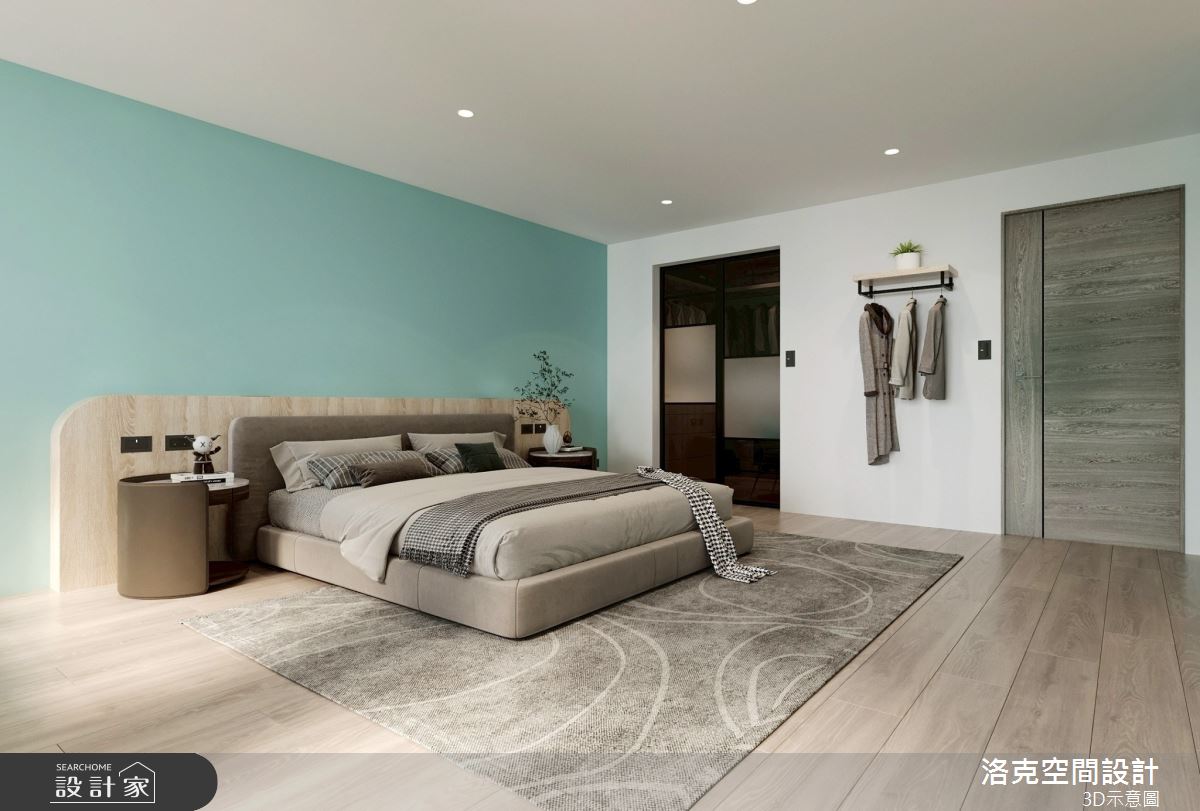 39坪老屋(16~30年)＿簡約風臥室案例圖片＿洛克空間設計開發有限公司＿洛克_光邸之4