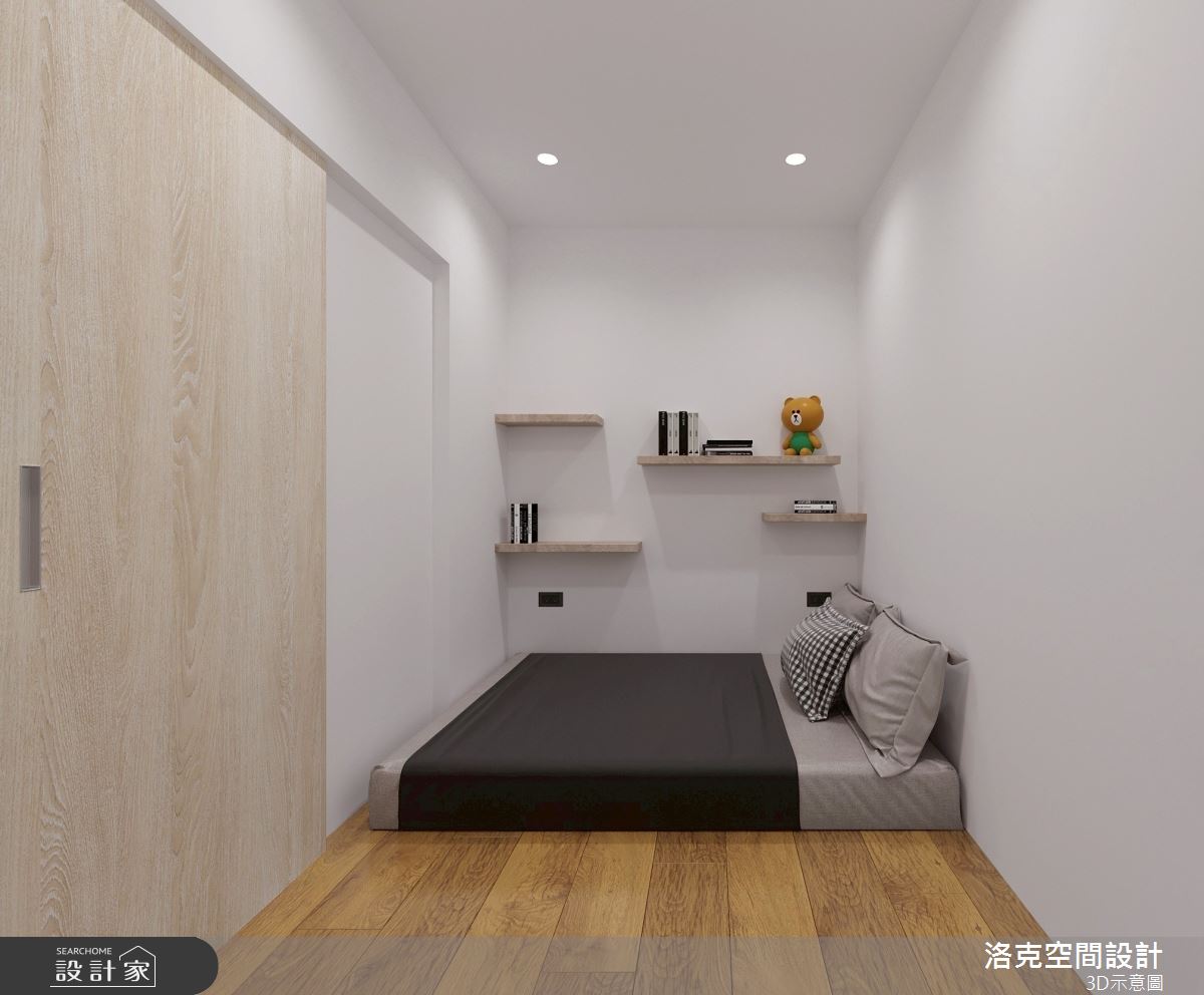 39坪老屋(16~30年)＿簡約風客房案例圖片＿洛克空間設計開發有限公司＿洛克_光邸之9