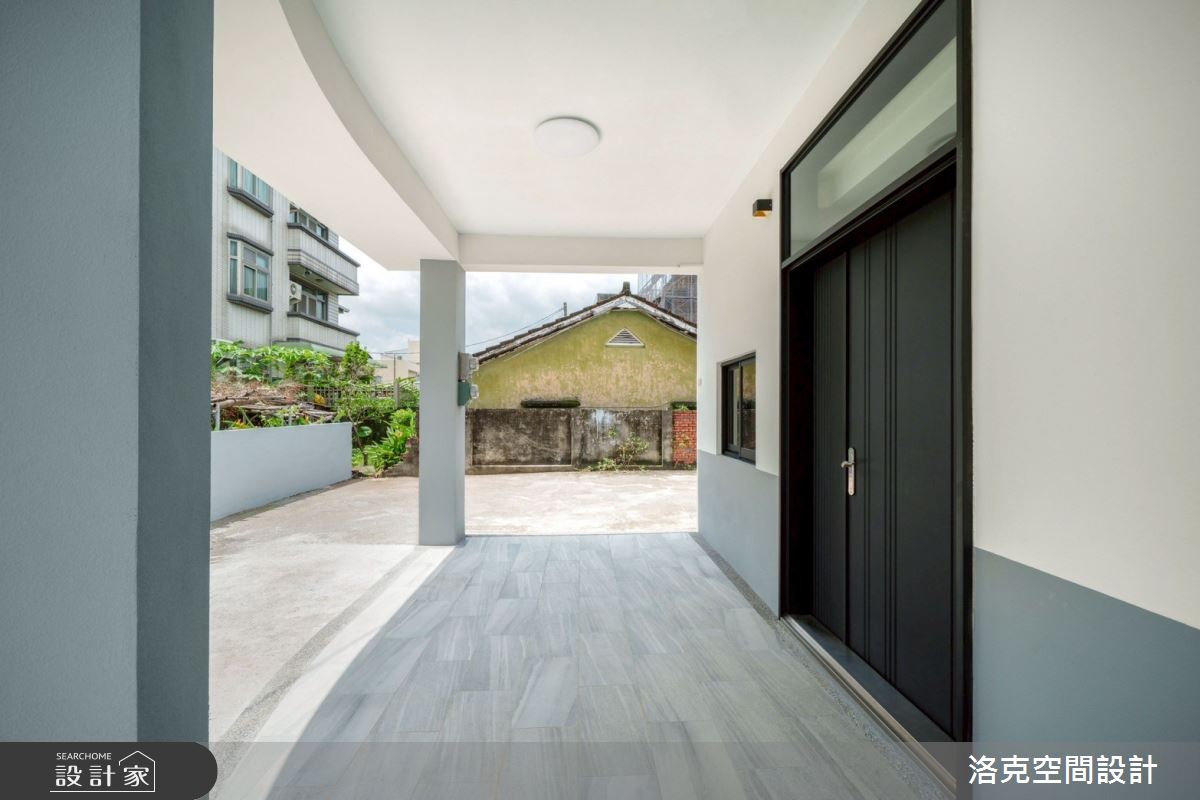 73坪老屋(41~50年)＿奶油簡約風玄關案例圖片＿洛克空間設計開發有限公司＿洛克_富強之4