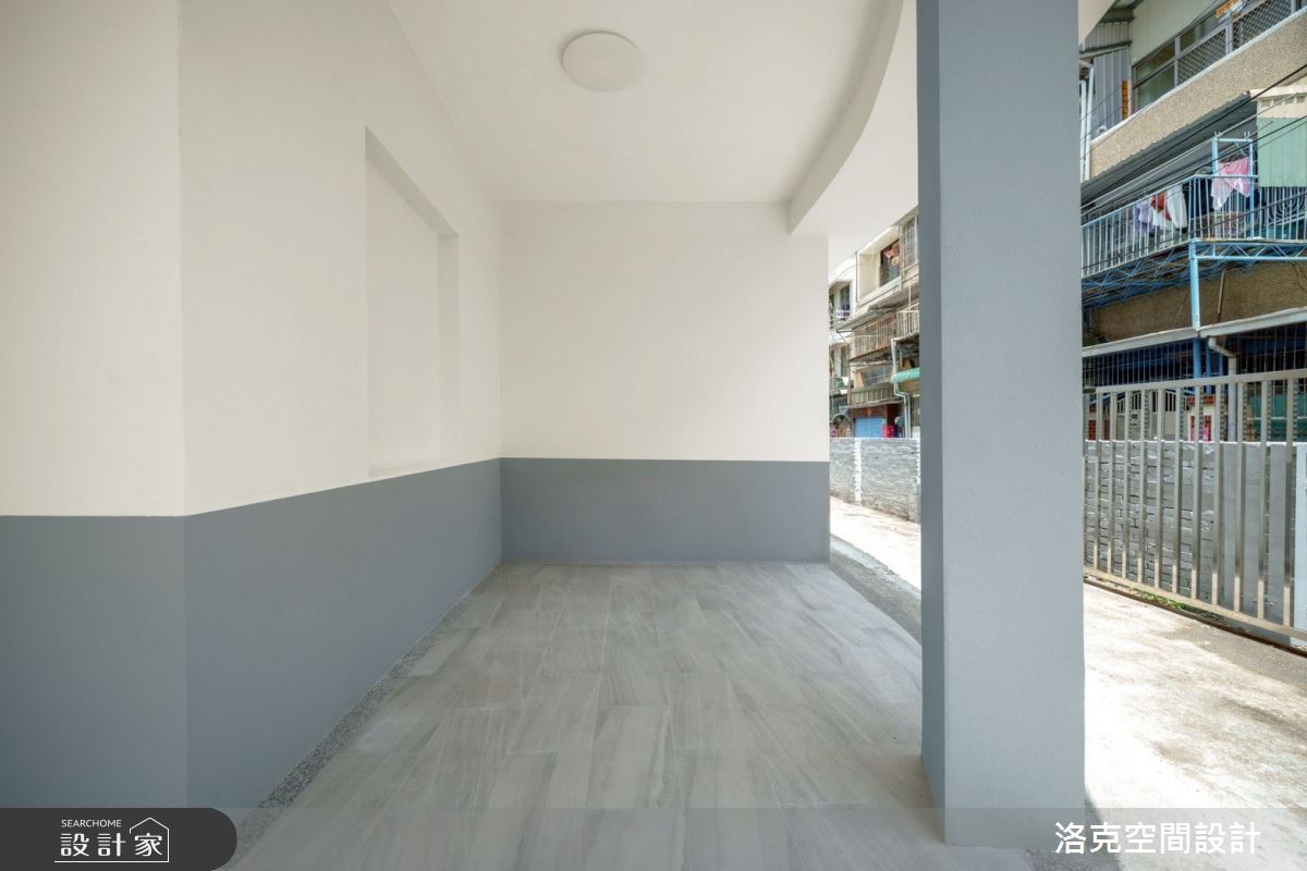 73坪老屋(41~50年)＿奶油簡約風玄關案例圖片＿洛克空間設計開發有限公司＿洛克_富強之3