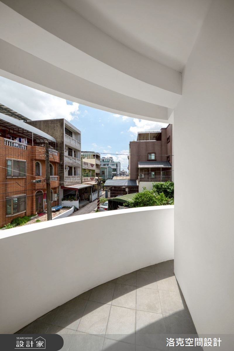 73坪老屋(41~50年)＿奶油簡約風陽台案例圖片＿洛克空間設計開發有限公司＿洛克_富強之32