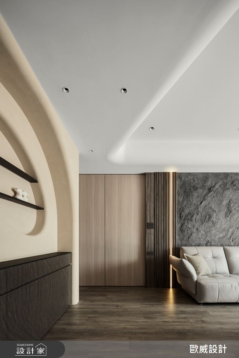 20坪老屋(50年以上)＿現代風客廳案例圖片＿歐威室內設計有限公司＿歐威_旭日之2
