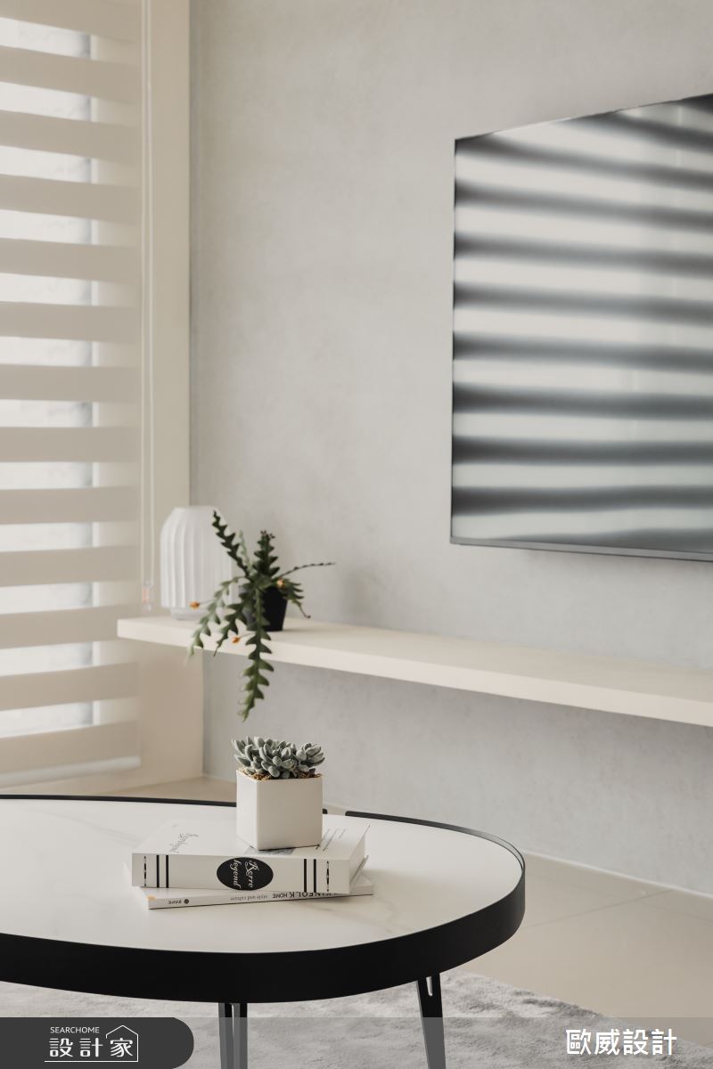 20坪新成屋(5年以下)＿北歐風客廳案例圖片＿歐威室內設計有限公司＿歐威_Residential Y之10