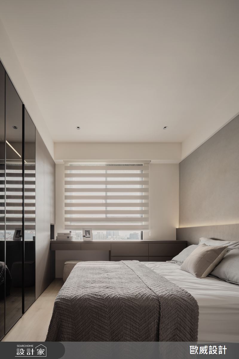 20坪新成屋(5年以下)＿北歐風臥室案例圖片＿歐威室內設計有限公司＿歐威_Residential Y之14