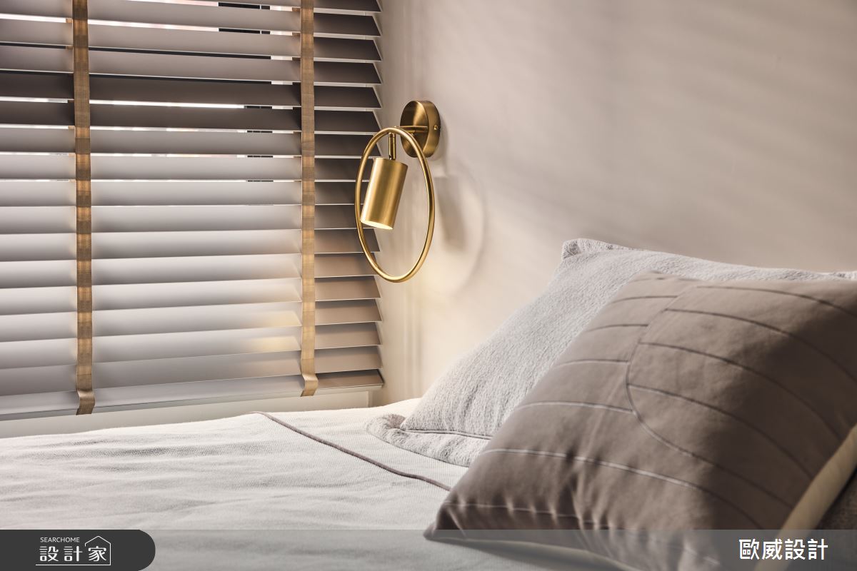 25坪新成屋(5年以下)＿北歐風臥室案例圖片＿歐威室內設計有限公司＿歐威_沐光之20